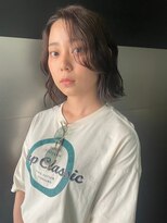 ガリカ 大名(Gallica)&nbsp;【恒吉佐央理】ブリーチなし透明感たっぷりオリーブグレージュ