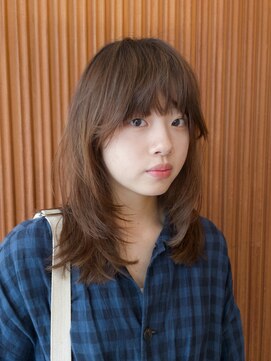 ビュートリアム 鎌倉小町(BEAUTRIUM) ウェイビーレイヤー/マロンブラウン BEAUTRIUM鎌倉 カギワダ