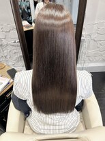 アルコイリスバイドールヘアー(ARCOIRIS by Dollhair)&nbsp;酸性ストレートヘルシースタイル髪質改善艶髪ロング都島