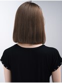 ◯波ウェーブパーマこなれミディアムパーマ薄めバング長めバング