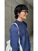 ショートウルフパーマ