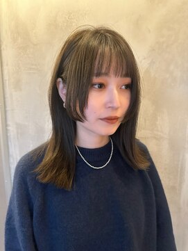 リリアーナ(LILIANA) 池袋 小顔 似合わせ 切りっぱなし デザインカット ♪