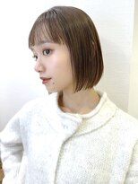 ロンドアベニール 北千住(Lond avenir)&nbsp;小顔ボブルフ　髪質改善　縮毛矯正　ブリーチなし　顔周り北千住