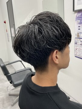 アルター(aL ter) 【シャドウパーマ×メンズカット】ニュアンスパーマ/鎌取/林愛華