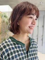 似合わせ小顔レイヤーボブウルフ_銀座/髪質改善