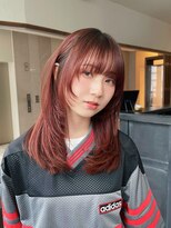 ジョエミバイアンアミ(joemi by Un ami) ハッシュカット/レイヤーカット/暖色カラー