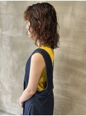 パーマ レイヤー ボブ