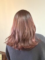 ココカラヘアー ニコ(cococara hair nico)&nbsp;ピンク/暖色/レイヤー/顔まわりカット/髪質改善/カシス