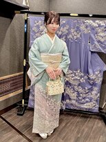 五三桐 村上&nbsp;お客様ご持参訪問着　着付け　セット