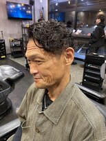 バーバーショップ ネオ セカンド(BARBERSHOP NEO2nd)&nbsp;かきあげナチュラルパーマ