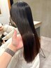 NEW【自然な艶髪】髪質改善　サミートリートメント　￥12100