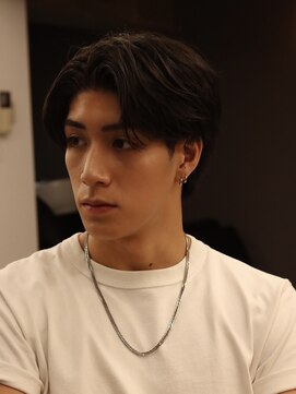 ザデイトウキョウ 表参道 青山(THE DAY TOKYO) メンズセンターパート/ニュアンスパーマ