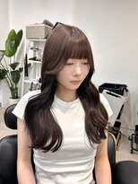 トト 船橋店(toto.)&nbsp;◇細めハイライトくすみベージュフェイスフレーミング[船橋]