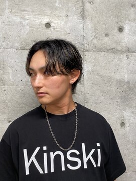 レンゲン(LENGEN) メンズパーマフェードバーバーツイスト理容室カット