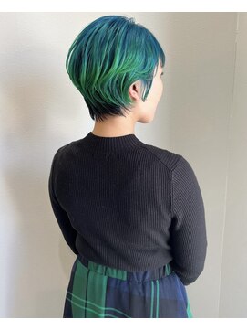 イロ プラス 南田宮店(iro+) 【katsuya】デザインショート