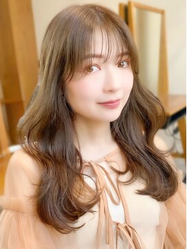 ルエ(rue) ロングレイヤーカットミディアムレイヤー20代30代40代50代