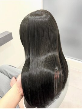 ジア(XIA) ダークオリーブベージュ/10代20代ツヤカラー/ブリーチなしカラー