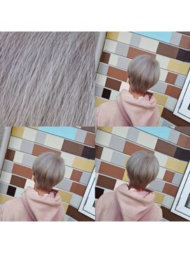 ジーアンドジー(G&G) ダブルカラーミルクティーグレージュ