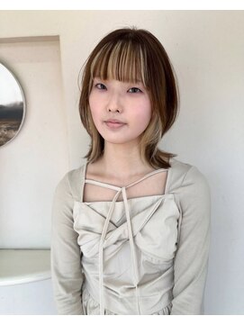 ミウミウヘア(miu miu hair) フレーミングブロンド☆