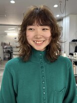 カルテ(QUARTE)&nbsp;ハードドライパーマ　ミディアムレイヤー