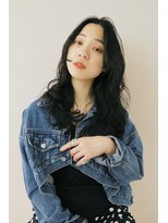 ニューヨークニューヨーク 守口店(NYNY)&nbsp;大人可愛い/パーマ/ミディアム/セミロング/大阪美容室/暗髪/黒髪