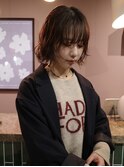 【レイヤーパーマ/渥美怜子】ニュアンスパーマ/ボブ