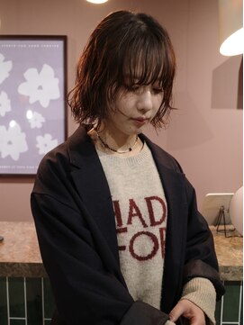 ピュー(Piu-) 【レイヤーパーマ/渥美怜子】ニュアンスパーマ/ボブ