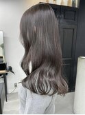 #ブリーチなしダブルカラー＃グレージュ＃ブラウン＃ベージュ