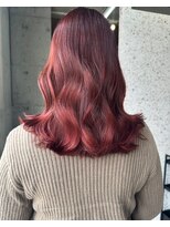 ムード(mood)&nbsp;ワインレッド/ボルドーカラー/ダブルカラー/ミックスカラー