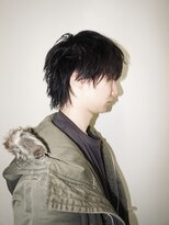 メリケンバーバーショップ トーキョー(MERICAN BARBERSHOP TYO) メンズカットバーバースタイルスパイキーショートフェードボウズ
