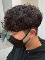 フゥ 宇都宮戸祭(FeU)&nbsp;宇都宮メンズカットメンズパーマ波巻きスパイラルパーマツイスパ