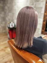 ヘアサロン アプリ(hair salon APPLI)&nbsp;春カラーピンクベージュ♪