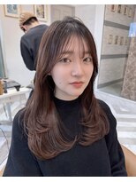 ロンドアベニール 北千住(Lond avenir)&nbsp;レイヤーカット/ワンホンレイヤー/20代30代40代50代/前髪/北千住
