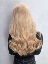 アルバム 銀座(ALBUM GINZA)&nbsp;ロング顔周りレイヤー韓国ヘアハイトーン_ba551742