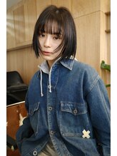 パークホワイト 代官山(PARK White)&nbsp;ボブ顔周りレイヤー韓国ヘアくびれミディミディアム