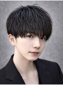縦落ちシャドウマッシュ シャドウパーマ/縦落ち/無造作/渋谷