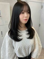 トレヘアー 京都 烏丸(tRe hair)&nbsp;【加藤】ワンホンレイヤー/レイヤー/小顔カット/韓国風スタイル
