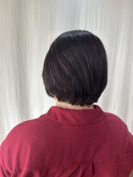 ココカラヘアー ニコ(cococara hair nico) ショートボブ/丸みショート/ナチュラルブラウン