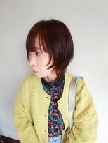 ラトリエコンタン(L´atelier Content)&nbsp;30代40代50代おすすめ　ザックリくびれショートウルフ