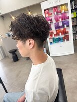 ヌークバイラヴェスト 四日市(neuk by lovest)&nbsp;【neuk服部】アップバング波巻きツイストスパイラルパーマ