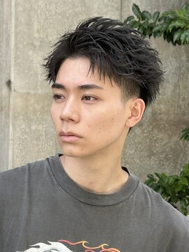 アイトーキョー 下北沢(AI TOKYO) フェザーパーマ/アップバング/フェザーショート/下北沢/men's