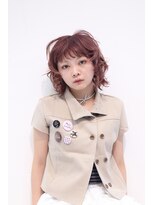ロアネ バイ バサ 都立家政店(Roane by BASSA) コーラルカラー/ショートパーマ/レイヤー/ショートレイヤー