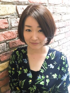 テトラ ヘアー(TETRA hair) 大人かわいいナチュラルショートボブ