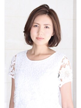 ソッリーソ ヘア(sorriso hair) 【sorriso hair桜山】大人ボブ×ひし形シルエット３０代４０代◎