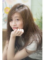 ヘアーミューズ リベロ(hair muse Livero) 【Livero】ルーズウェーブ×グレージュ 2