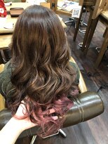 ヘアールスト(Hair Lust) Hair Lust　ビビットなグラデーションカラー