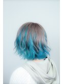 ash milk ＆ blue