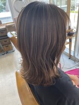 ネオリーブ ジューク 日吉店(Neolive JuQ)&nbsp;【大人ミディ☆】ハイライトベージュくびれヘア