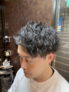 ヒロギンザ 新橋日比谷口店(HIRO GINZA) ツイスパ×2ブロックビジネスパーマ