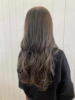 アドラーブル 長岡リップス旭岡店(adorable)&nbsp;艶感♪髪質改善大人可愛いグレージュハイライトウルフ